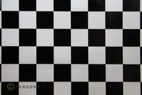 Folia ORACOVER Kratka 25mm Biało-czarna Perła - 43-016-071