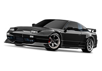 Traxxas 4-Tec Drift Nissan 240SX RWD 1:10 Czarny Samochód Zdalnie Sterowany Model RC | 105247-4-BLK
