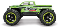 BlackZon Slyder Turbo Brushless MT Monster Truck 1/16 4WD Bezszczotkowy Zielony Samochód Zdalnie Sterowany Model RC | 540200