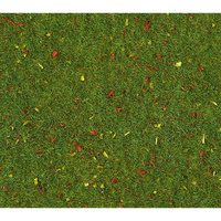 Mata - trawa z kwiatami (2,5x400x240mm) | 30801 HEKI