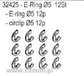 E-clips 5mm 12szt - 32425 Carson