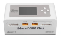 Ładowarka Procesorowa Gens Ace iMars D300 Plus Smart Charger Dual-Channel G-Tech AC/DC 300W/700W Dwukanałowa Biała | GEA300WPLUS-EW