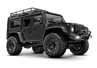 TRX-4M Land Rover Defender 1:18 Czarny | 97054-1 TRAXXAS