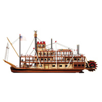 STATEK TYLNOKOŁOWIEC MISSISSIPPI (Z PRZEKROJEM) 1:80 | 14003 OCCRE