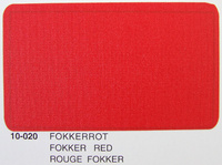 Folia pokryciowa Oratex czerwony Fokker - 10-020 Oracover
