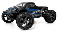 Samochód Himoto Monster Truck MT 1:18 Mastadon Brushless 2,4GHz RTR Model RC Zdalnie Sterowany Niebieski | HME18MTL-B