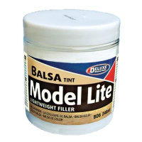 Szpachla Modelarska Lekka Beżowa Model Lite Balsa do Drewna, Pianki i Laminatu 240ml | BD6 DELUXE MATERIALS