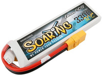 Pakiet LiPo 3300mAh 7,4V 2S 30C | Soaring GENS ACE