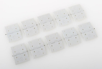 Zawias plastikowy 25x35mm (10szt.) | 124024 MS