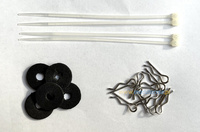 Spinki karoserii z podkładkami (10szt.) | GR90125.29 GRAUPNER