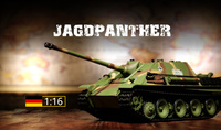 Czołg Zdalnie Sterowany German Jagdpanther Niszczyciel Czołgów 1:16 RTR 2,4Ghz Model RC | 3869-1U HENG LONG