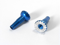 Drążki alu do aparatury (3 mm) niebieskie - EA-010-B - XTREME