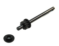 Wał wirnika tylnego z zębatką Belt-CP - E-SKY EK1-0542/000363