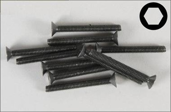 Śruby M4x35mm 10szt. (stożkowa główka, imbus) - FG 6720/35