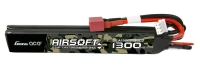 Akumulator LiPo 1300mAh 7,4V 25C 2S1P Saddle Airsoft Gun Dean-T | GEA13002S25D2 GENS ACE