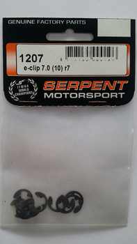 E-clips 7mm 10szt - MEGA 1207