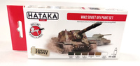 Zestaw farb akrylowych (WW2 SOVIET AFV) | HTK-AS95 HATAKA