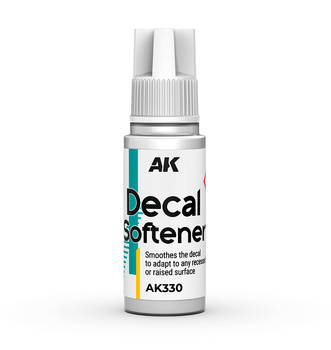 Zmiękczacz Płyn Do Kalkomanii Decal Softener 18ml | AK330 AK INTERACTIVE