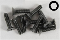 Śruby M5x20mm 10szt. (stożkowa główka, imbus) - FG 6722/20