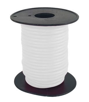 Przewód Paliwowy Silikonowy Rurka Do Paliwa 5x2,5mm 1m Biały Przezroczysty Silikon | QM286-C Q-MODEL