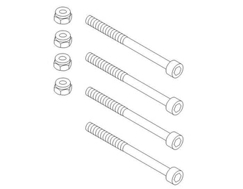 Sworznie wahaczy tylnych (CNT) - 205245