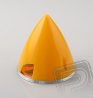 Kołpak ŻÓŁTY z duralową podstawą 75 mm