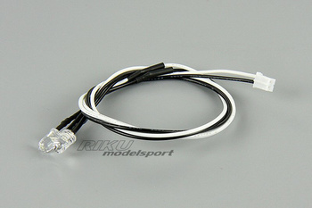 Proste Oświetlenie LED - Białe (2 DIODY 5mm) - QS1101144WT