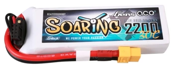 Akumulator LiPo 2200mAh 11,1V 30C 3S1P XT60 G-Tech Soaring | GEA223S30X6GT GENS ACE
