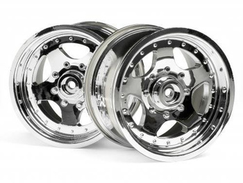 Felgi AR-5WHEEL CHROME (83x56mm/2pcs) | HPI 82001