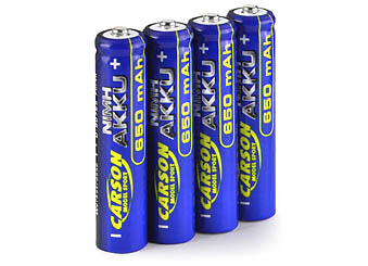 CARSON 54026 1,2V 650mAh AAA NiMH aku.