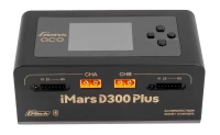 Ładowarka Procesorowa Gens Ace iMars D300 Plus Smart Charger Dual-Channel G-Tech AC/DC 300W/700W Dwukanałowa Czarna | GEA300WPLUS-EB