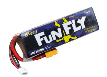 Akumulator LiPo 1800mAh 14,8V 4S1P 100C XT60 | TAA18004S10X6 TATTU