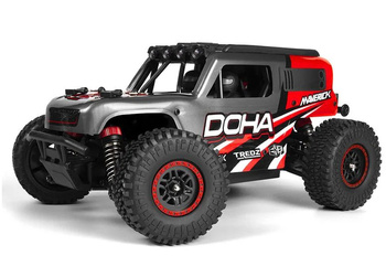 Maverick Doha 1/20 4WD Electric Truck Czerwony Samochód Zdalnie Sterowany Model RC | 150701