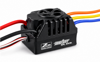 Regulator Obrotów ESC Bezszczotkowy ZTW Beast SL 60A 2-4S 1:10 | ZTWS060