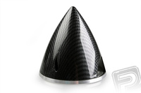 Kołpak CARBON z duralową podstawą 70 mm