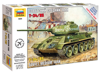 Soviet medium tank T-34/85 1:72 | Zvezda 5039