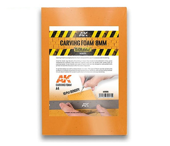 Pianka do rzeźbienia (Carving Foam) A4 8mm | AK8095
