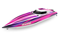 Traxxas Disruptor Motorówka Łódź Zdalnie Sterowana Model RC Różowa 756mm | 106064-4-PINK