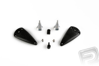 Dźwignia steru duralowa M2,8x24, regulowana  2szt. - Pelikan 2MO21853