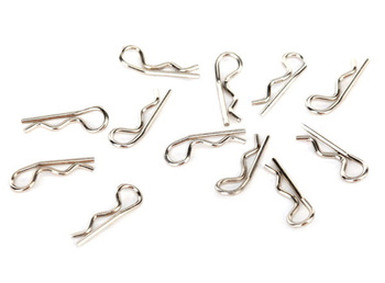 Spinki karoserii (12szt.) srebrne | 7542 TRAXXAS