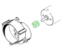 Zębatka silnika do SF280 - 13 zebów (MPJ8024)