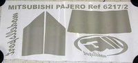 Naklejki (szyby) do Mitsubishi Pajero - FG 6217/02