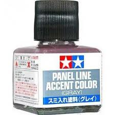 Panel Line Accent Color - Gray - 40ml | Tamiya 87133