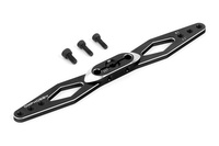 Orczyk Serwa Aluminiowy Dwustronny 114mm M3 25T Czarny | PJYB78 OMP HOBBY