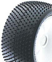 Opony Shumacher mini pin yellow tył 2.2 U6608