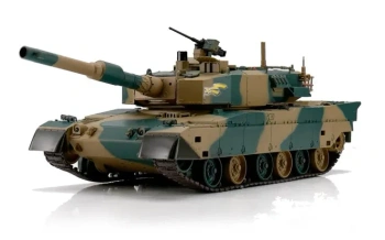 Czołg Zdalnie Sterowany Japan Type 90 BB+IR 1/24 Model RC 2,4GHz | 15301-CA HENG LONG TORRO