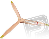 Śmigło 26x10 trzyłopatowe drewniane - Xoar