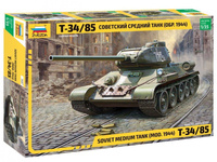 Soviet Medium Tank T-34/85 1:35 | Zvezda 3687