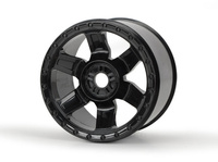 Felgi Desperado 3.8" Traxxas Style Bead Black Zero Offset (2szt.) | PRO-LINE P2732-03