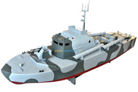 Okręt Patrolowy Statek RC 1120mm